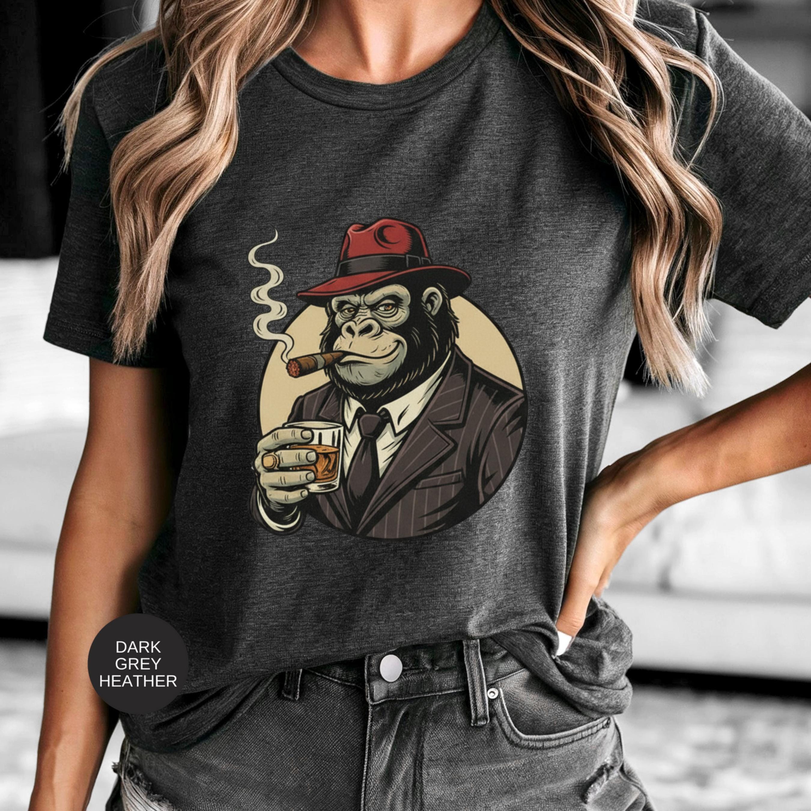 front-Dark Grey Heather