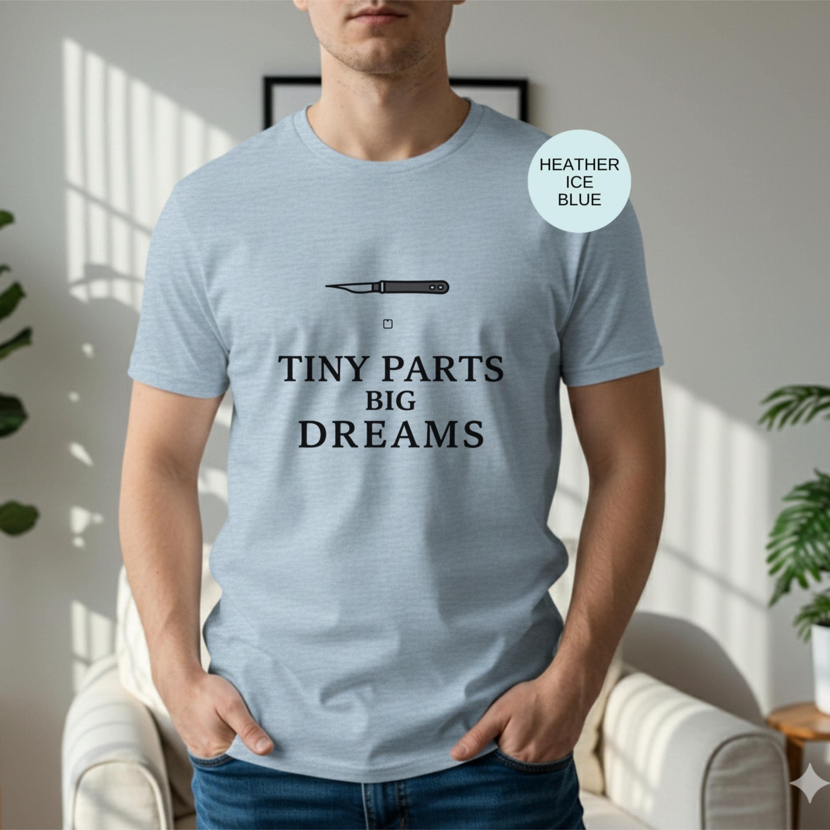 front-Heather Ice Blue