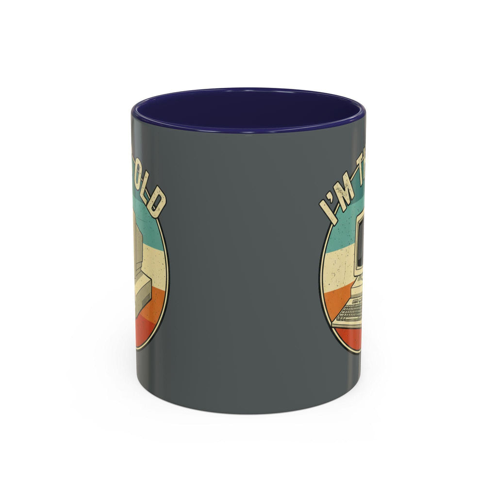 Im This Old Computer Mug, Retro PC Gift, Vintage Tech Mug, Geek Coffee Mug, Old School Computer, Gamer Mug, Computer Lover Gift