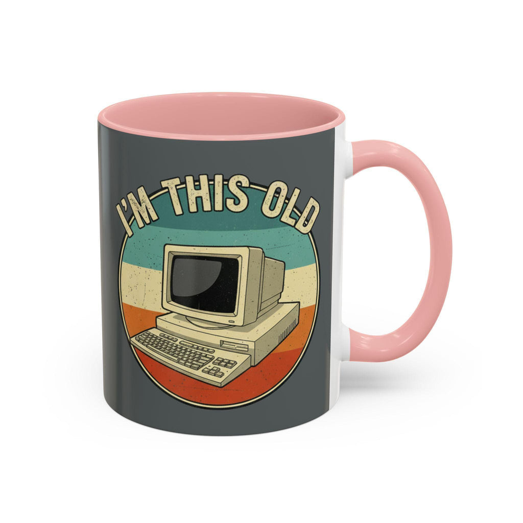 Im This Old Computer Mug, Retro PC Gift, Vintage Tech Mug, Geek Coffee Mug, Old School Computer, Gamer Mug, Computer Lover Gift