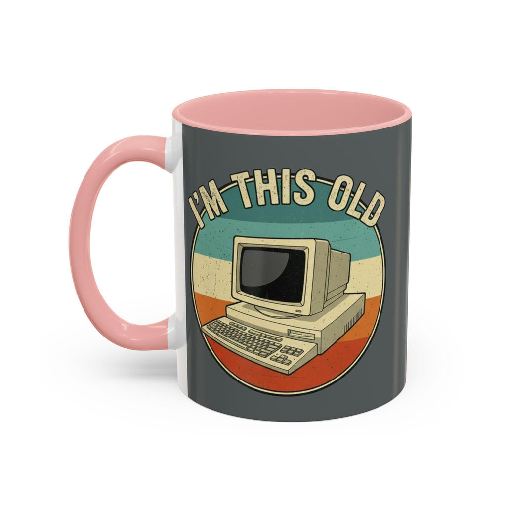 Im This Old Computer Mug, Retro PC Gift, Vintage Tech Mug, Geek Coffee Mug, Old School Computer, Gamer Mug, Computer Lover Gift