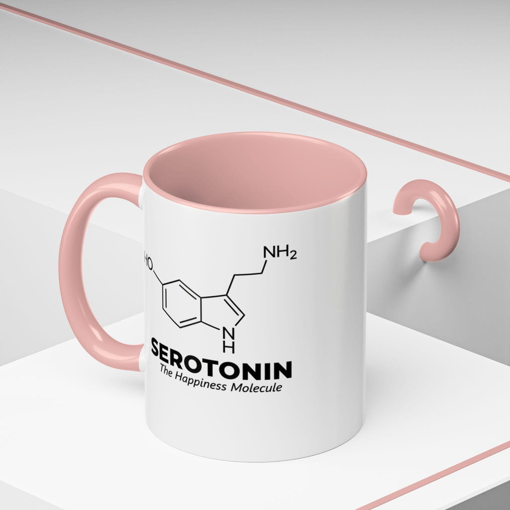 Serotonin Mug, Happiness Molecule, Science Gift, Chemistry Coffee Cup, Unique Gift Idea, Scientist Mug, Nerdy Gift, Professor Gift