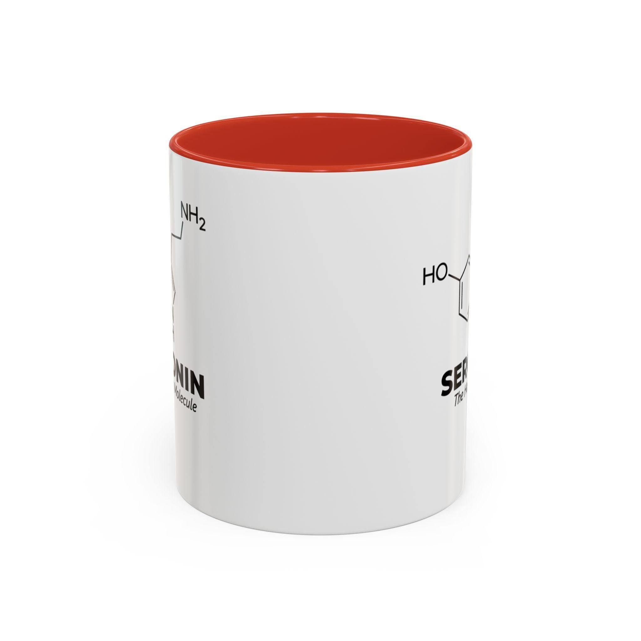 Serotonin Mug, Happiness Molecule, Science Gift, Chemistry Coffee Cup, Unique Gift Idea, Scientist Mug, Nerdy Gift, Professor Gift