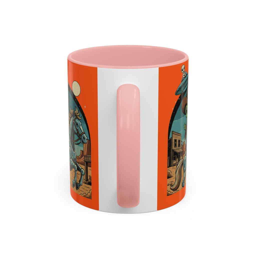 Alien Cowboy Mug, Western Mug, Sci-Fi Coffee Cup, Rodeo Alien, Space Cowboy, Novelty Mug, Funny Mugs, Gift For Him, Unique Mug, Coffee Lover