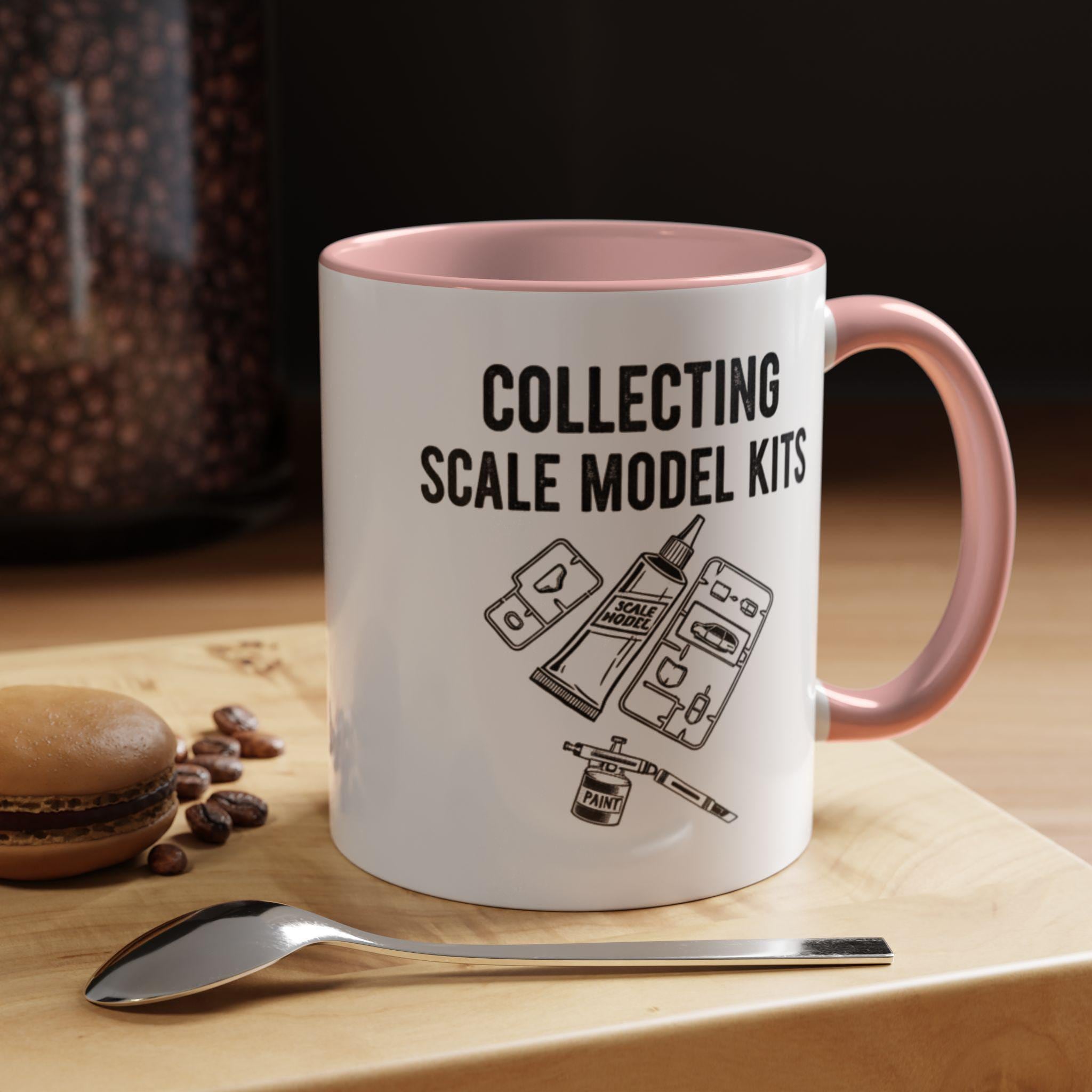 Collecting Scale Model Kits Mug, Hobby Gift Idea, Modeler Present, Scale Modeling Coffee Mug, Gift For Him, Gift For Her, Model Builder