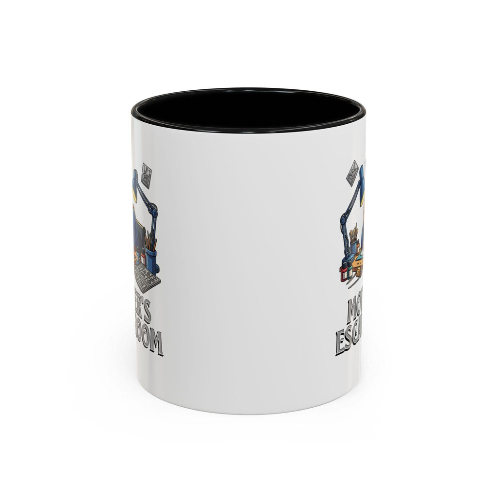 Modeler's Escape Room Mug, Hobbyist Gift, Scale Model Building, Unique Mug Design, Gift for Model Builders, Collector Mug, Unique Mug