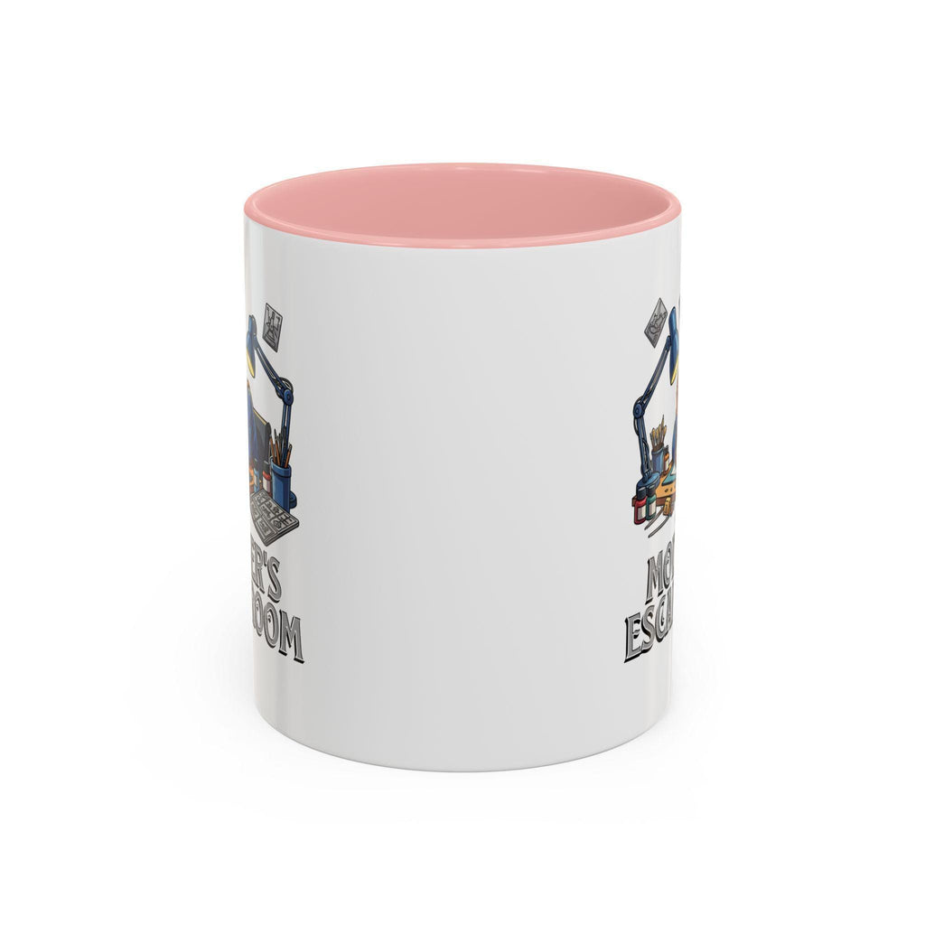 Modeler's Escape Room Mug, Hobbyist Gift, Scale Model Building, Unique Mug Design, Gift for Model Builders, Collector Mug, Unique Mug