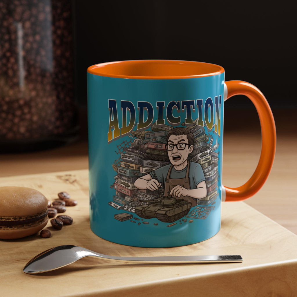 Addiction Hobby T-Shirt, Tank Models Mug, Addicted Modeler Gift, Tank Model Building, Tank Model Kits, Modeling Addiction Tee, Gift for