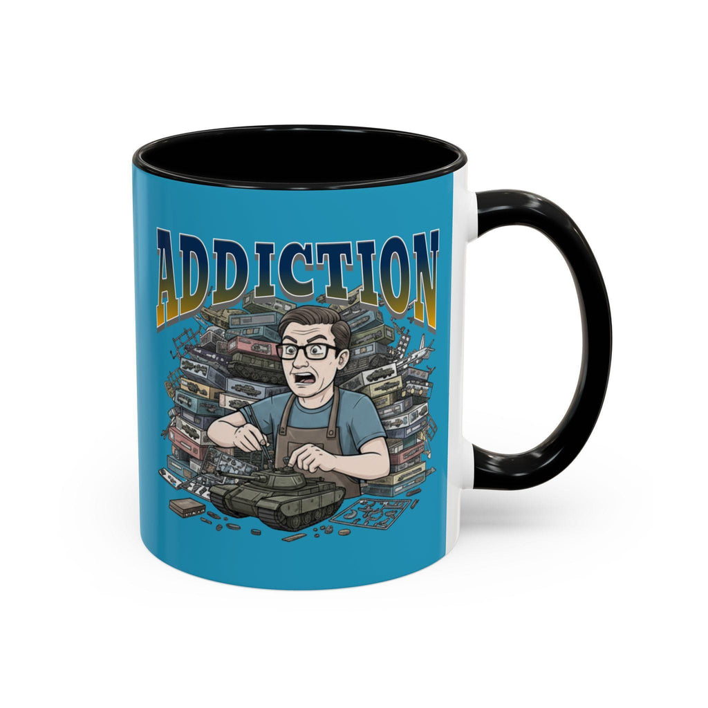 Addiction Hobby T-Shirt, Tank Models Mug, Addicted Modeler Gift, Tank Model Building, Tank Model Kits, Modeling Addiction Tee, Gift for