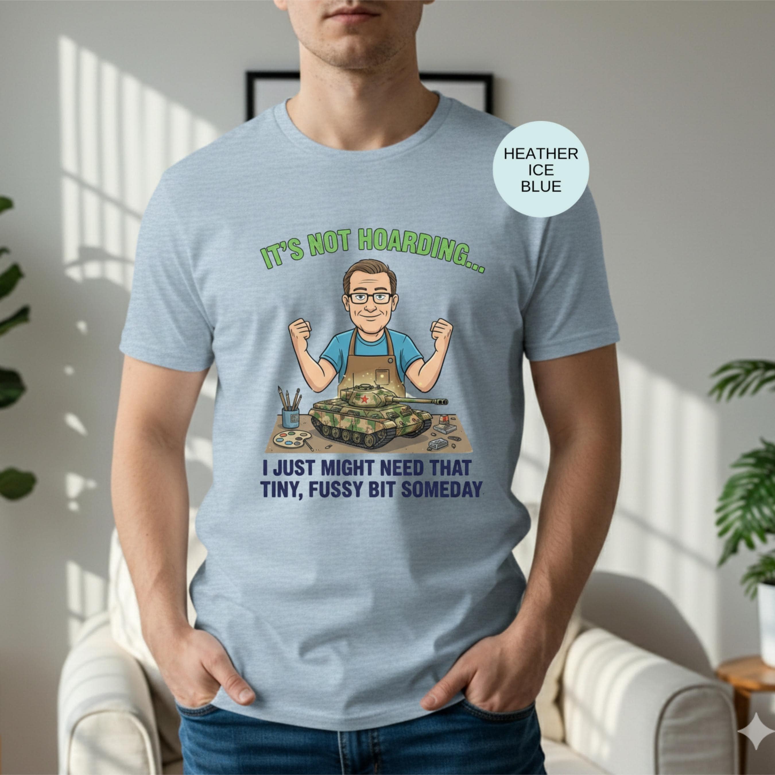 front-Heather Ice Blue