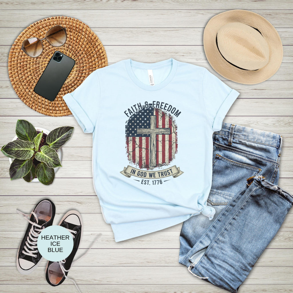 front-Heather Ice Blue