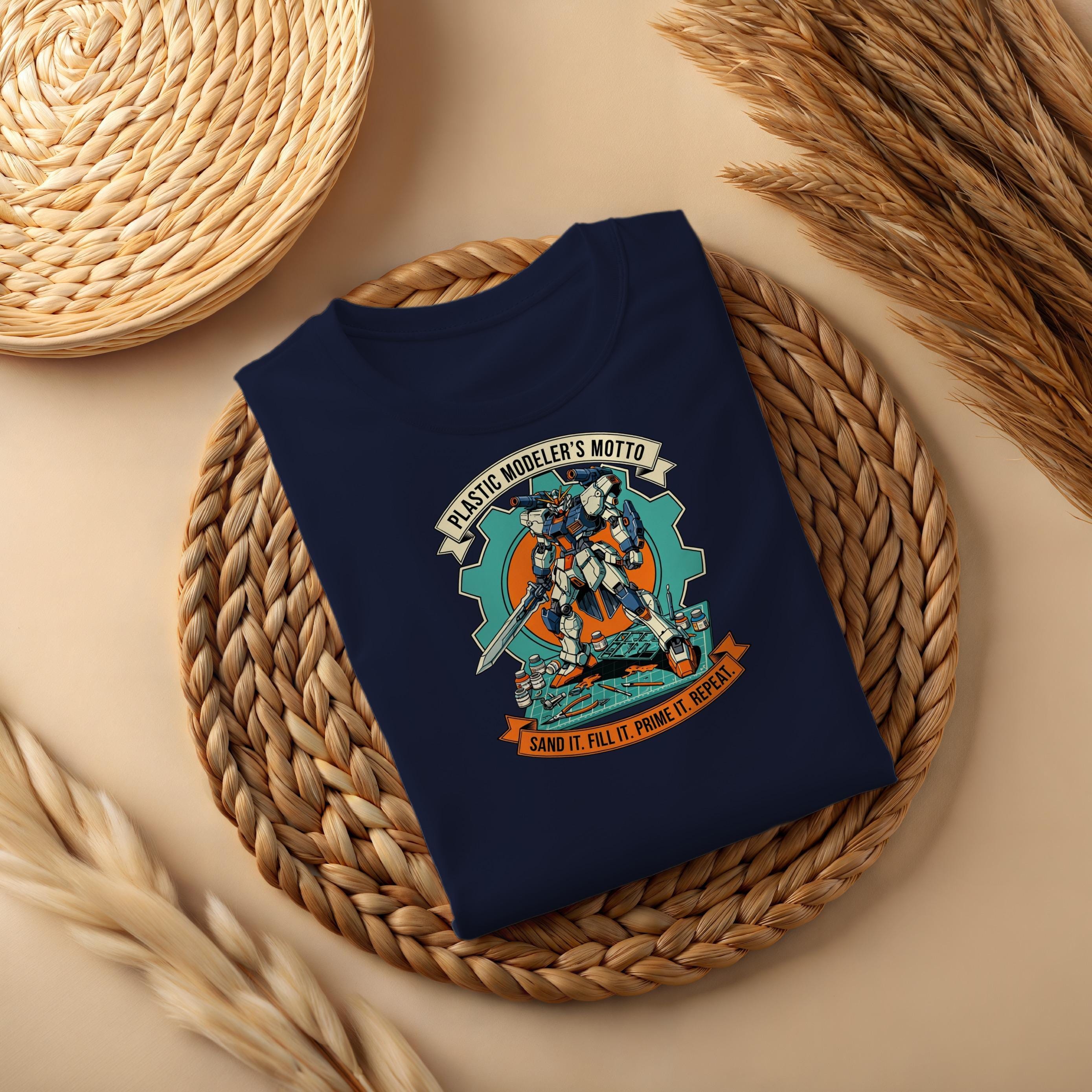 Modelers Motto T-Shirt, Plastic Modelers Motto Tee, Model Builders Gift, Scale Modeling Shirt, Hobbyist Apparel, Gift for Modelers