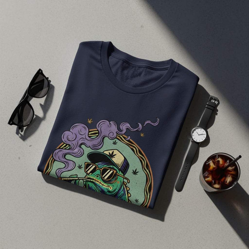 Cool Smokin Cat Shirt, Hipster Cat T-Shirt, Funny Cat Graphic Tee, Unique Cat Lover Gift, Trendy Cat Illustration Top