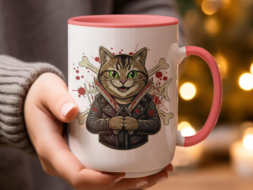 Cat Lover Mug, Cute Cat Coffee Cup, Funny Cat Gift, Cool Cat Art, Unique Cat Mug, Gift for Cat Owner, Cat Themed Drinkware