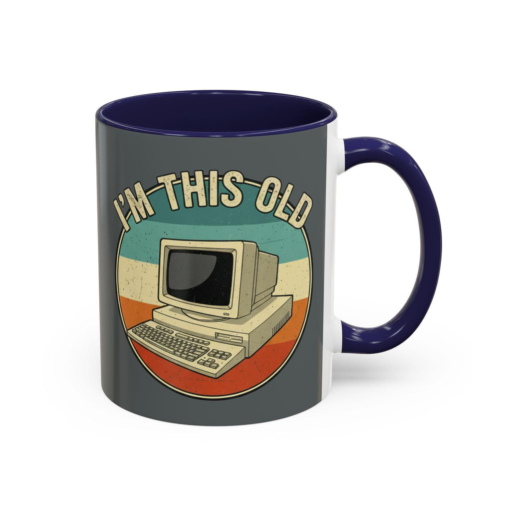 Im This Old Computer Mug, Retro PC Gift, Vintage Tech Mug, Geek Coffee Mug, Old School Computer, Gamer Mug, Computer Lover Gift