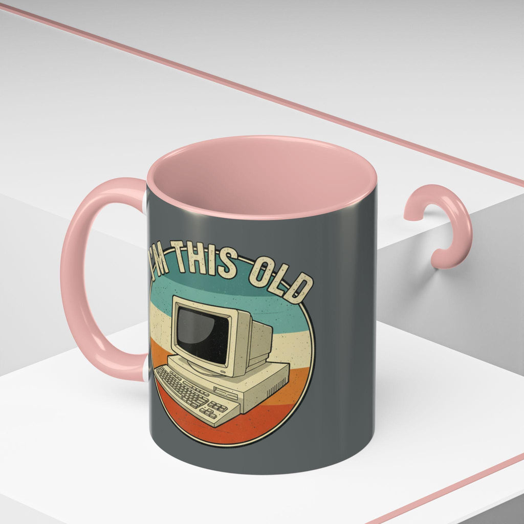 Im This Old Computer Mug, Retro PC Gift, Vintage Tech Mug, Geek Coffee Mug, Old School Computer, Gamer Mug, Computer Lover Gift