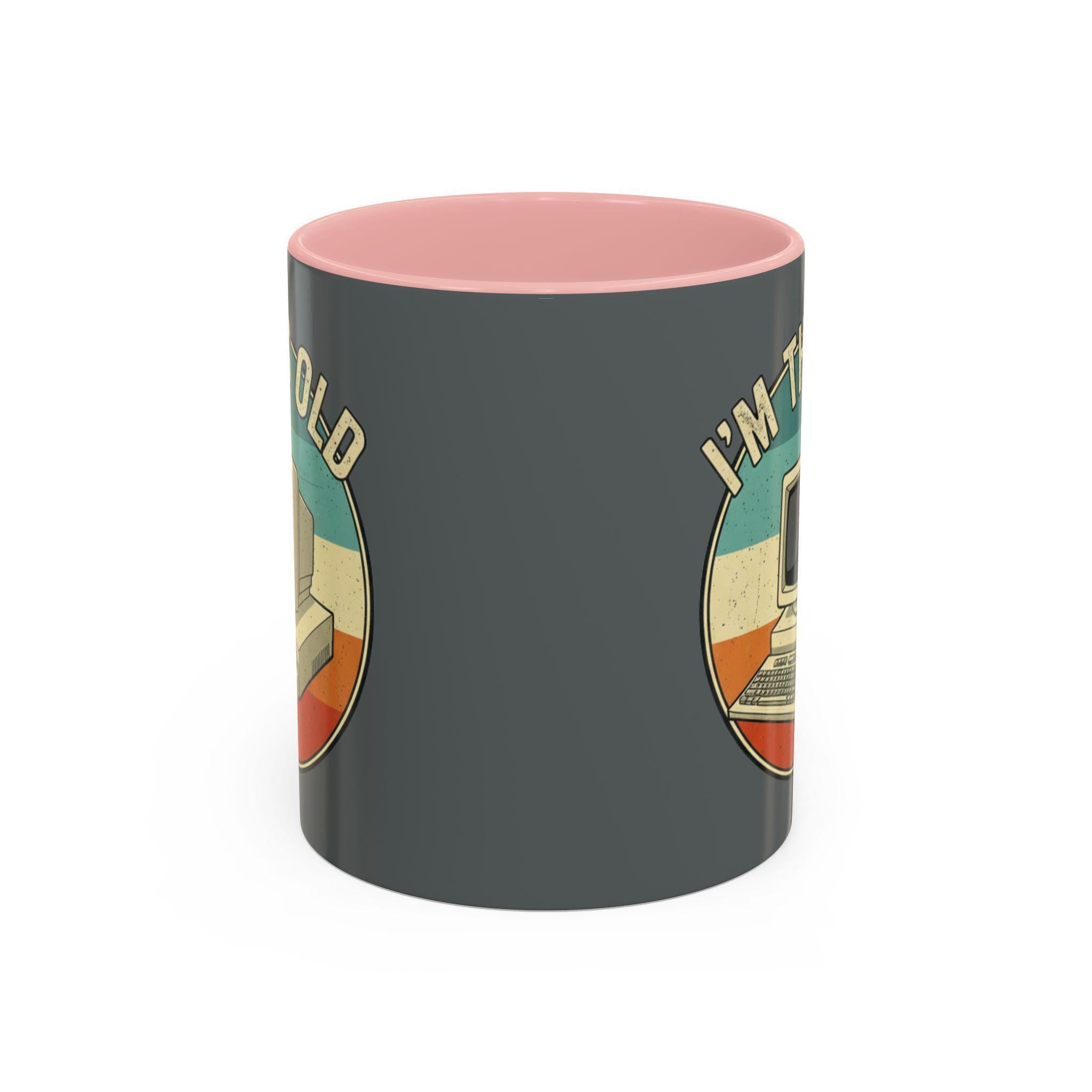 Im This Old Computer Mug, Retro PC Gift, Vintage Tech Mug, Geek Coffee Mug, Old School Computer, Gamer Mug, Computer Lover Gift