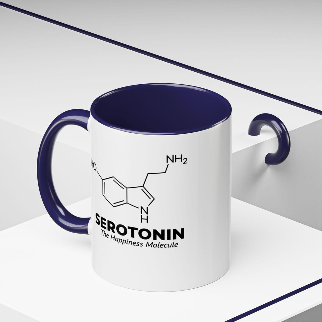 Serotonin Mug, Happiness Molecule, Science Gift, Chemistry Coffee Cup, Unique Gift Idea, Scientist Mug, Nerdy Gift, Professor Gift