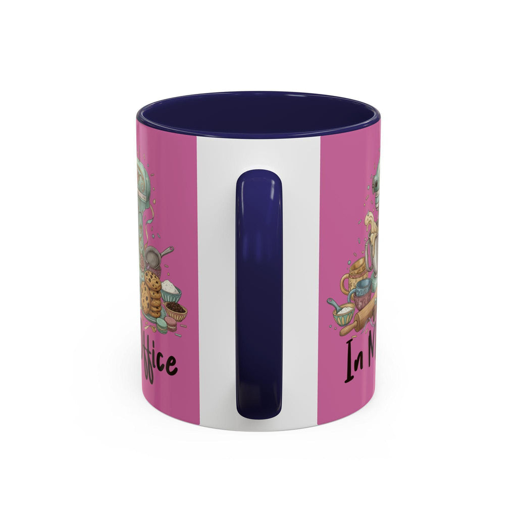 Baking Lover Mug, In My Office Baker Mug, Kitchen Mixer Illustration, Cookies Pastry Chef Gift, Gift for Bakers, Baking Theme Coffee Mug