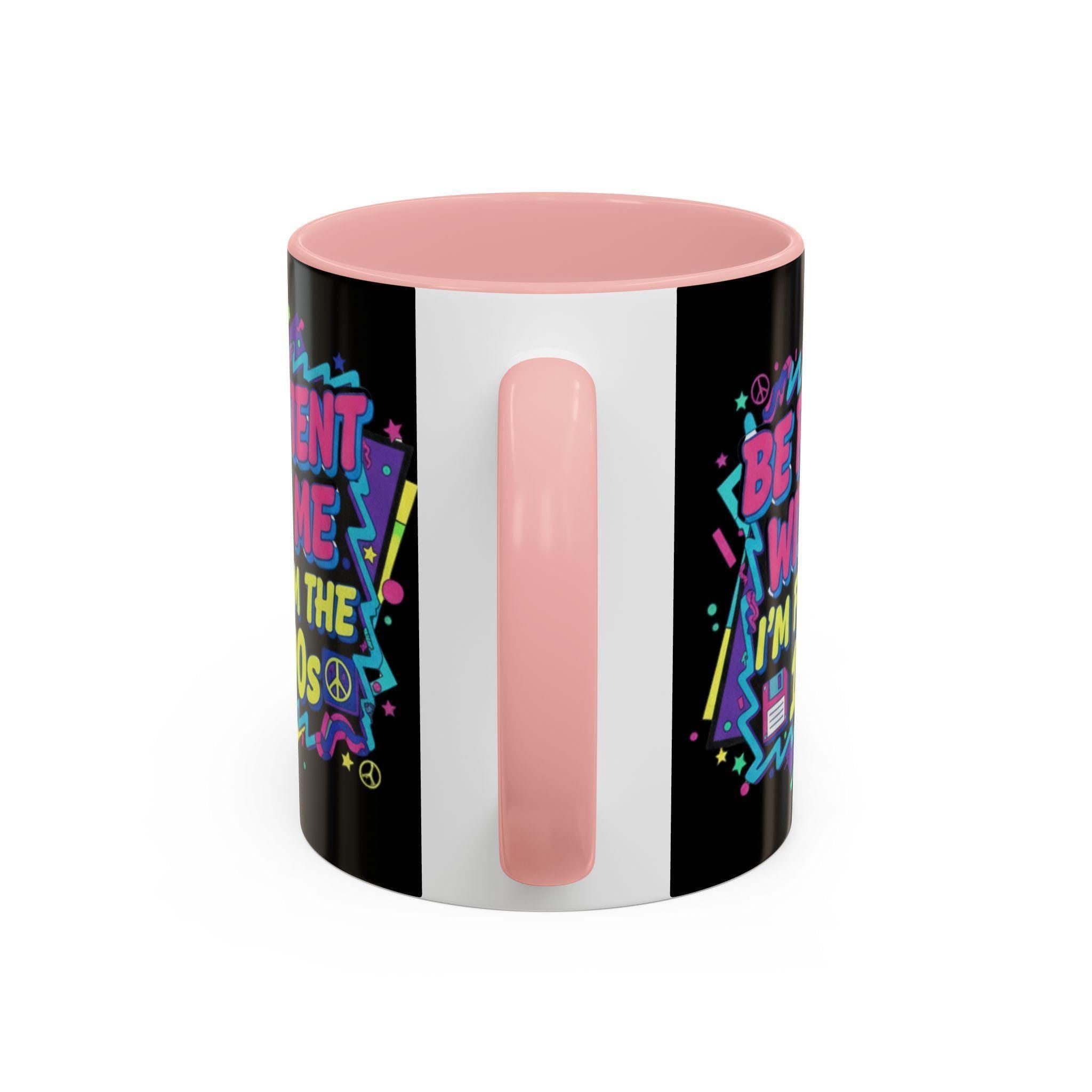 90s Nostalgia Mug, Retro 1990s Vibes, Funny Slogan Coffee Cup, Throwback Gift Idea, Patience Please Mug, Vintage Style Tea Mug