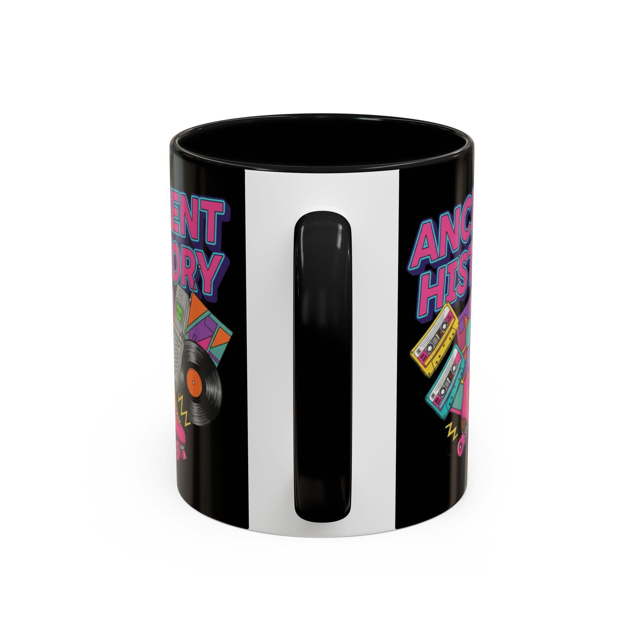 90s Throwback Mug, Ancient History Mug, Retro Nostalgia Cup, Vintage 90s Gift, Old School Style, 90s Party Favors, 90s Themed Mug