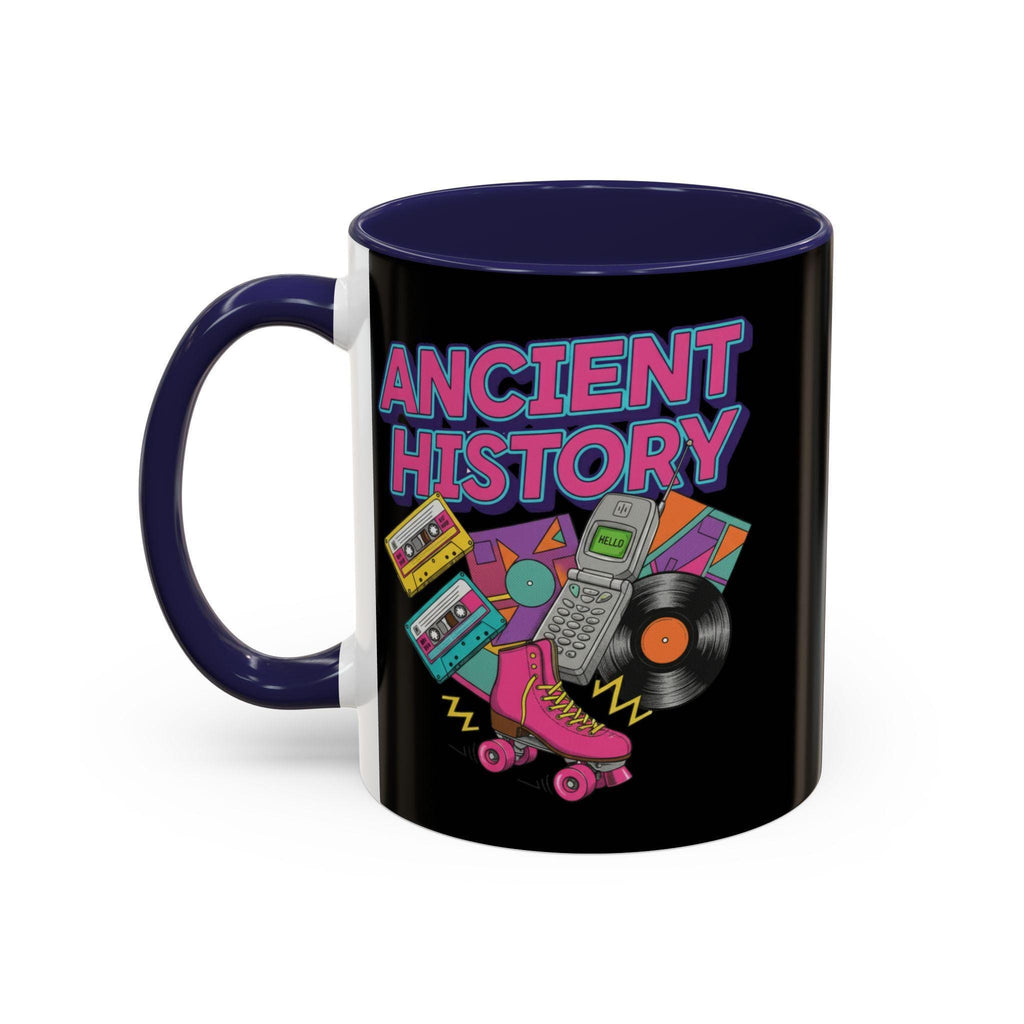 90s Throwback Mug, Ancient History Mug, Retro Nostalgia Cup, Vintage 90s Gift, Old School Style, 90s Party Favors, 90s Themed Mug