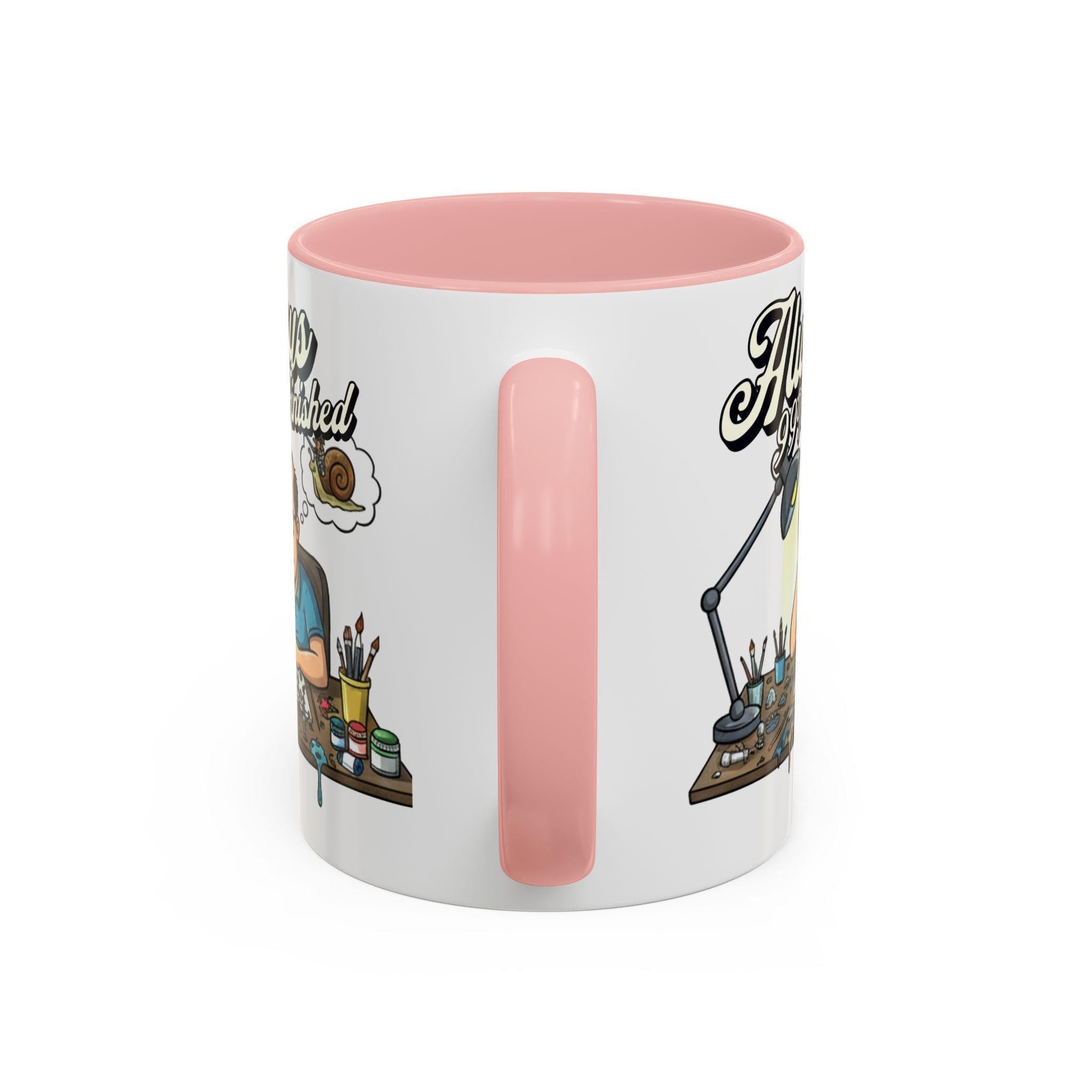 Always 99% Finished Mug, Miniature Painting Mug, Hobbyist Gift Idea, Funny Coffee Mug, Tabletop Gaming Mug, Gift for Mini Painter
