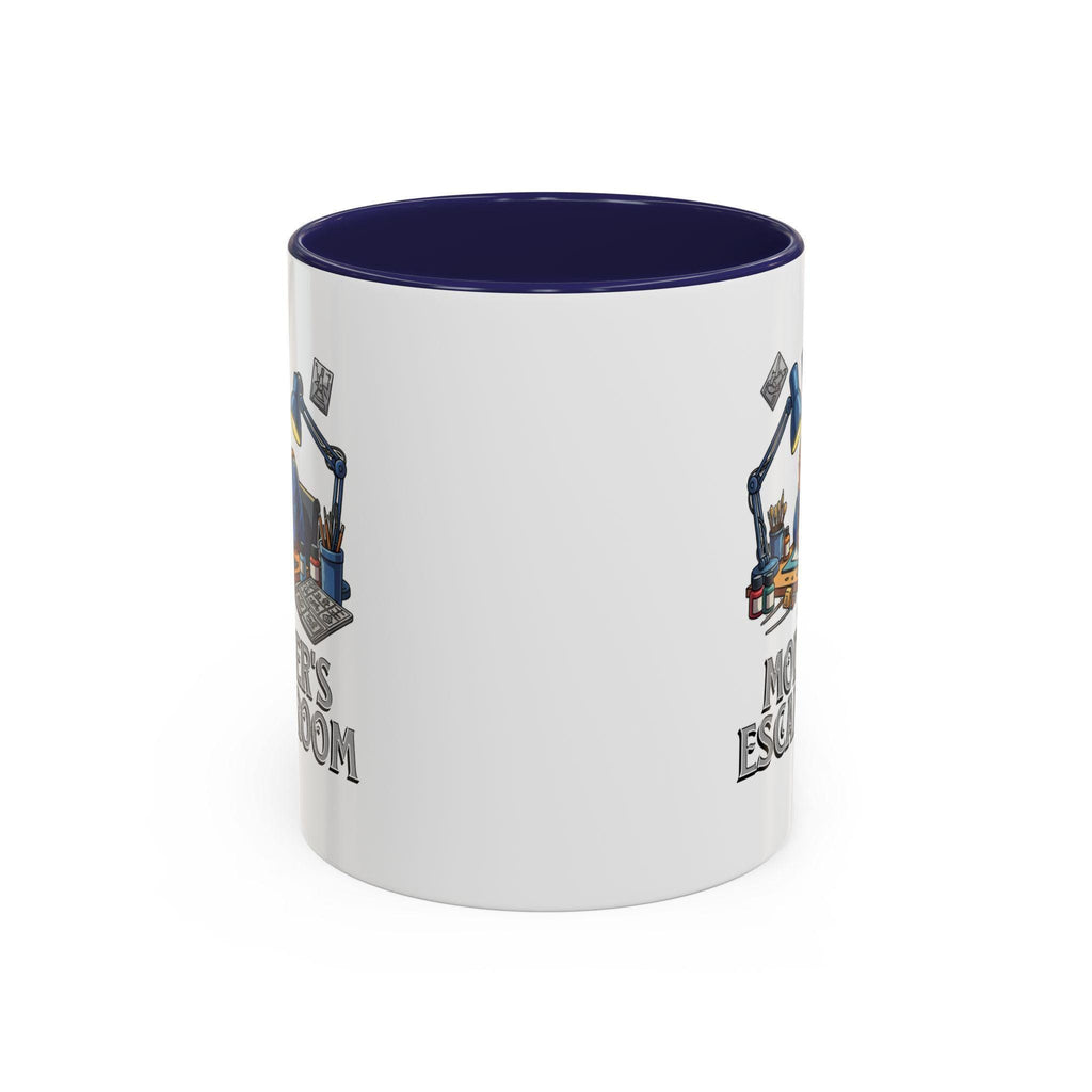 Modeler's Escape Room Mug, Hobbyist Gift, Scale Model Building, Unique Mug Design, Gift for Model Builders, Collector Mug, Unique Mug