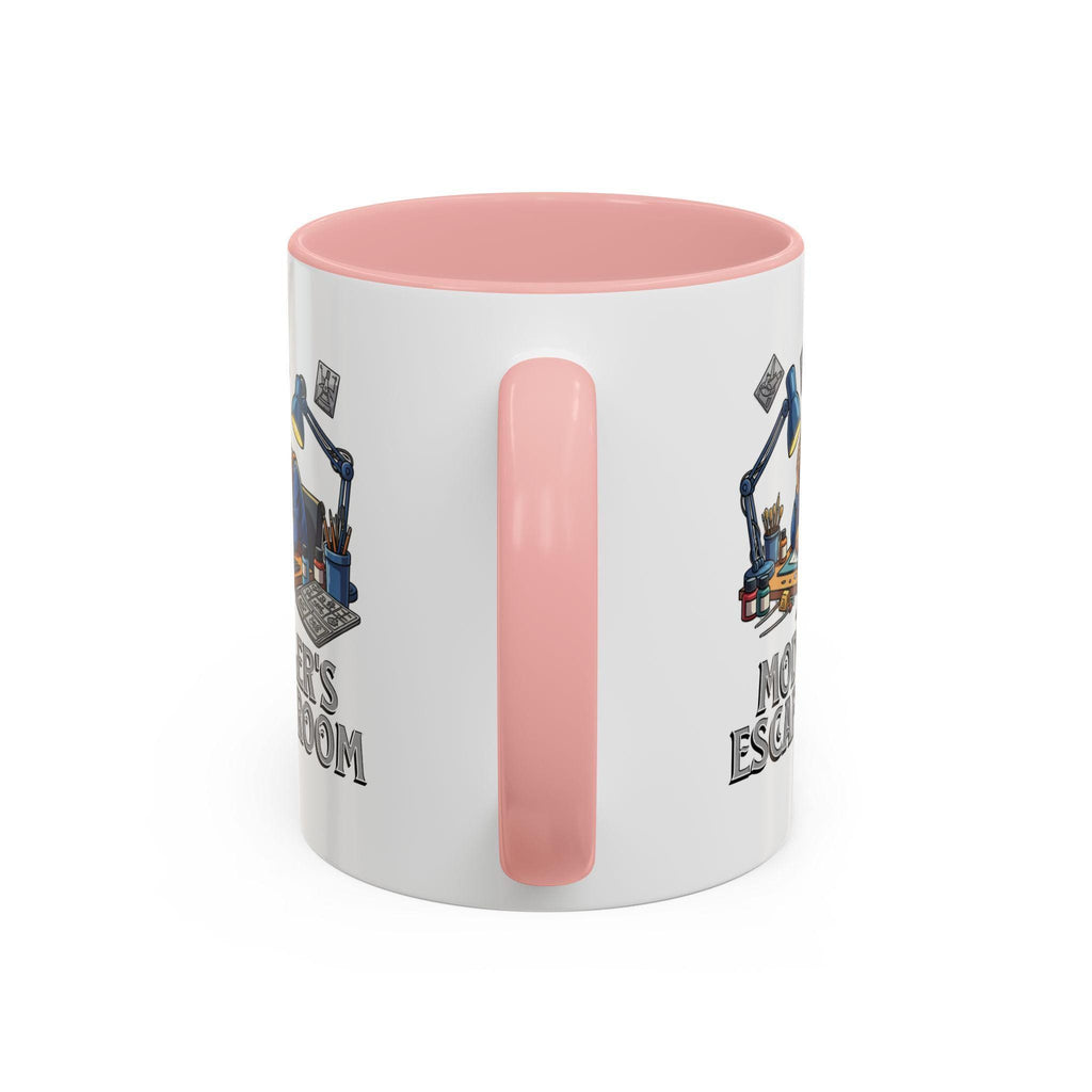 Modeler's Escape Room Mug, Hobbyist Gift, Scale Model Building, Unique Mug Design, Gift for Model Builders, Collector Mug, Unique Mug