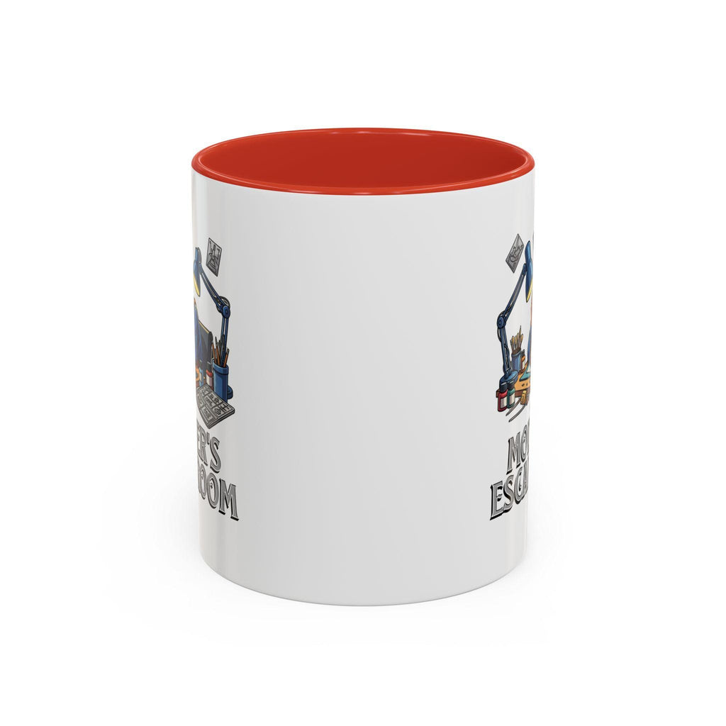 Modeler's Escape Room Mug, Hobbyist Gift, Scale Model Building, Unique Mug Design, Gift for Model Builders, Collector Mug, Unique Mug