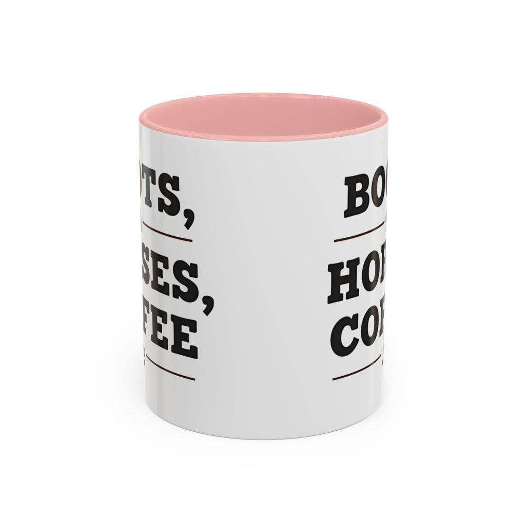 Boots Horses Coffee Mug, Horse Lover Gift, Coffee Lover Mug, Equestrian Mug, Farmhouse Mug, Funny Coffee Mug, Horse Riding Gift Idea