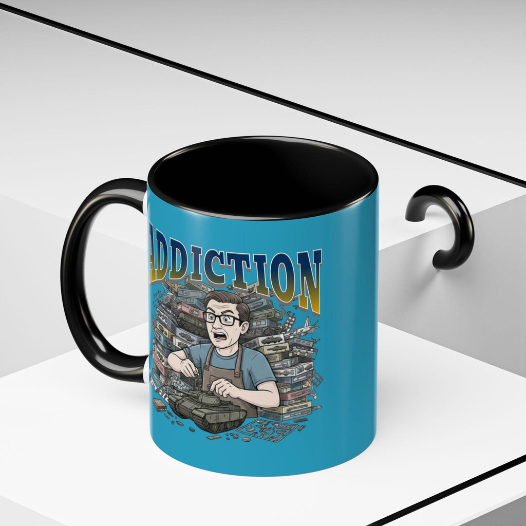 Addiction Hobby T-Shirt, Tank Models Mug, Addicted Modeler Gift, Tank Model Building, Tank Model Kits, Modeling Addiction Tee, Gift for