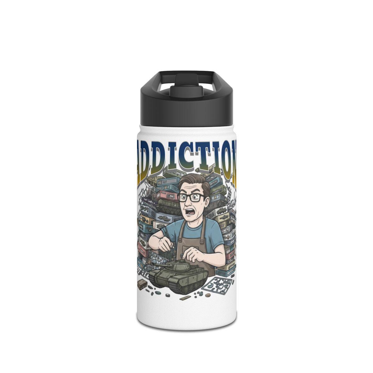 Funny Gaming Water Bottle, Gamer Gift, Geeky Water Bottle, Video Game Enthusiast, Gamer Accessories, Unique Gamer Gift Idea