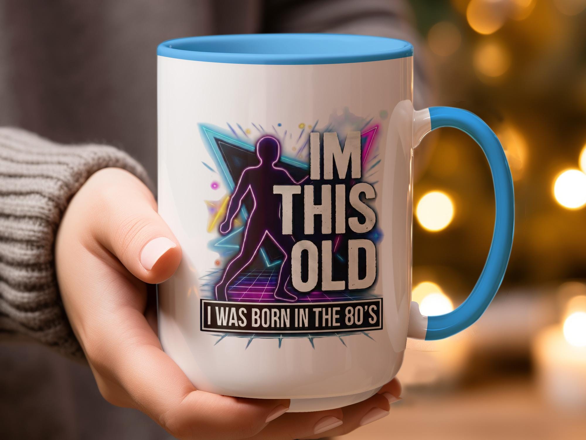 I'm This Old I Was Born In The 80's Coffee Mug, Funny Retro 80's Mug, Perfect Birthday Gift, Nostalgic 80's Drinkware, Cool Vintage Mug