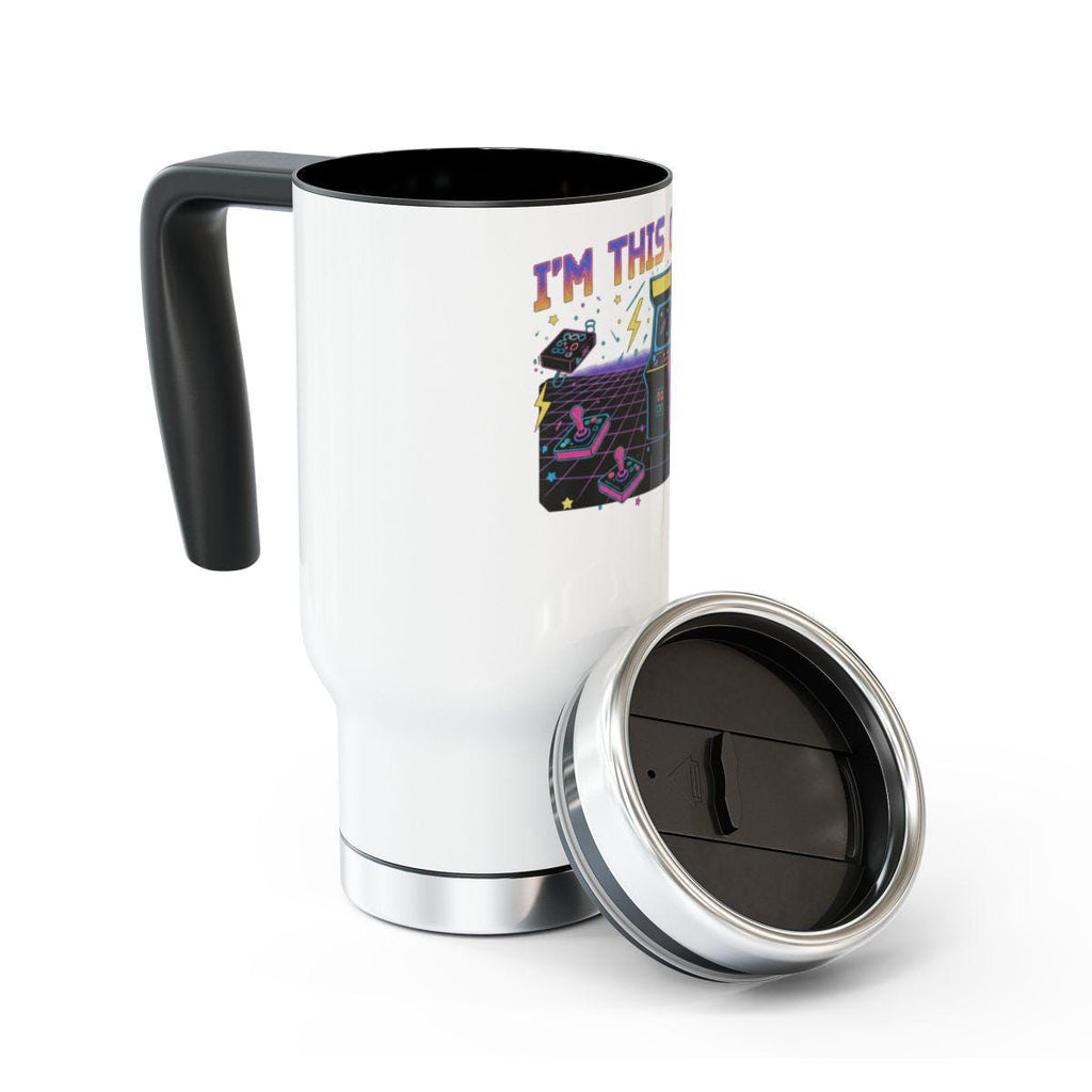 Unique Travel Mug, I'm This Many Years Old Mug, Funny Birthday Gift, Coffee Tumbler, Insulated Travel Cup, Gift for Him or Her