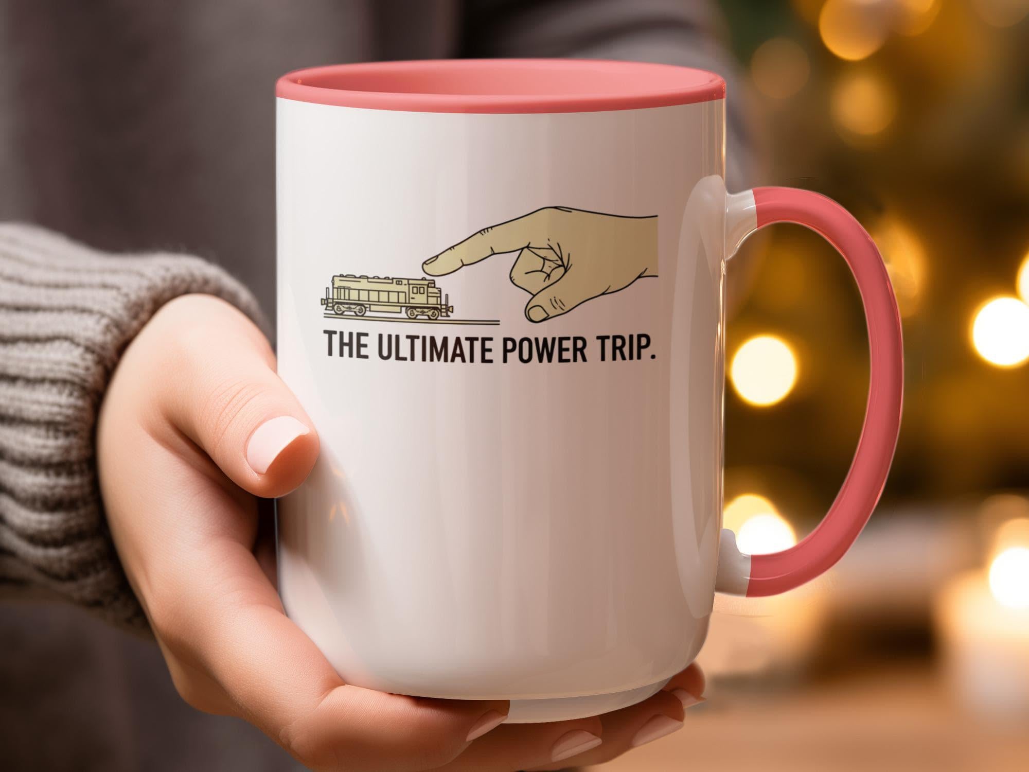 The Ultimate Power Trip Mug, Train Lover Gift, Funny Coffee Cup, Perfect for Train Enthusiasts, Unique Train Themed Mug