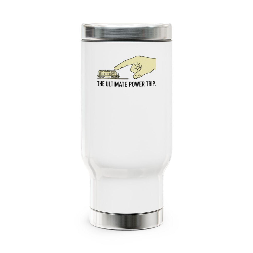 The Ultimate Power Trip Tumbler, Funny Travel Mug, Insulated Coffee Cup, Adventure Lover Gift, Unique Tumbler for Travelers