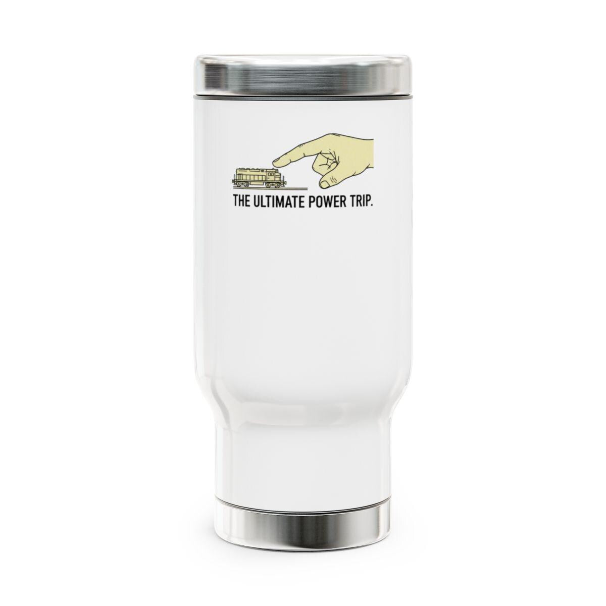 The Ultimate Power Trip Tumbler, Funny Travel Mug, Insulated Coffee Cup, Adventure Lover Gift, Unique Tumbler for Travelers
