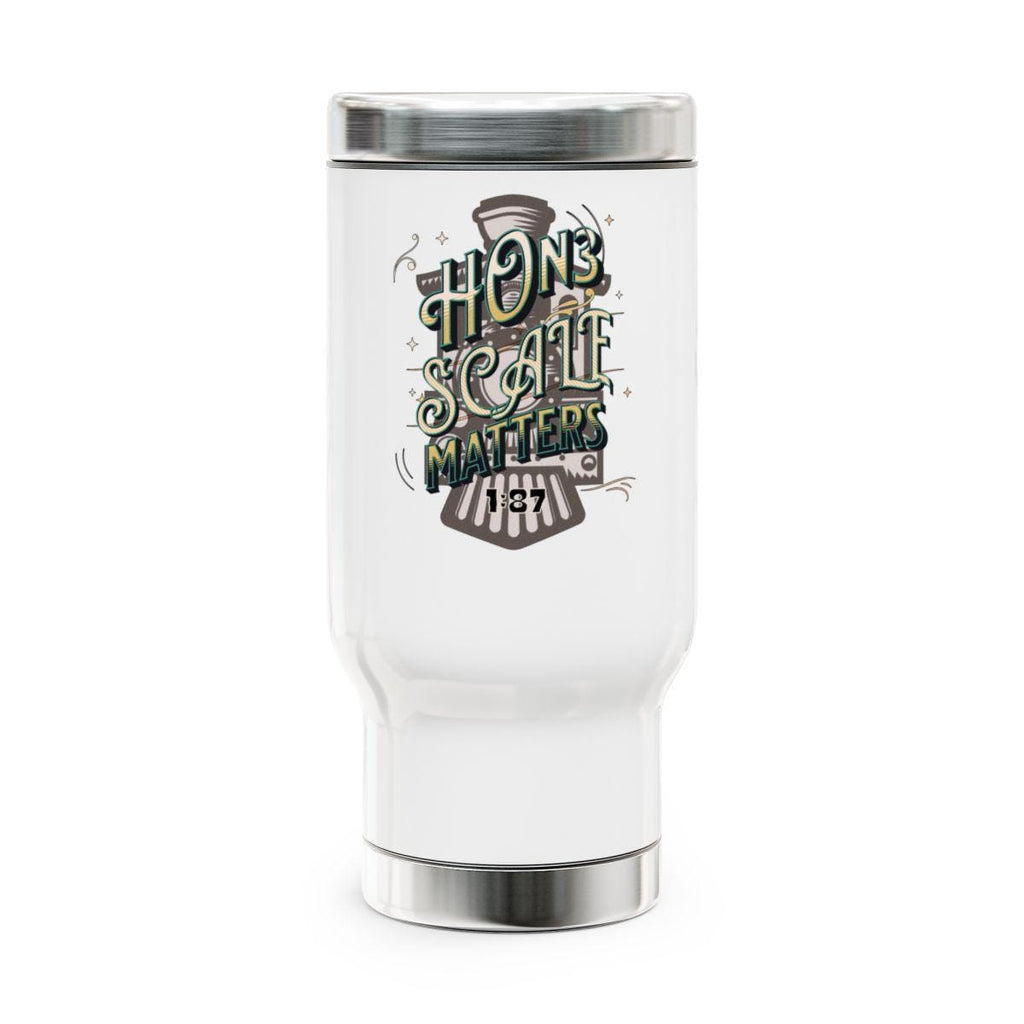 Horn Scale Matters Insulated Travel Tumbler, Coffee Travel Mug, Funny Roast Gift, Musician Gift, Horn Player Accessories, 20 oz Cup