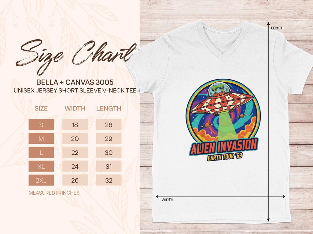 Alien Invasion Earth Tour '89 T-Shirt, Retro UFO Graphic Tee, Sci-Fi Novelty Shirt, Fun and Unique Gift Idea, Short Sleeve Casual Top