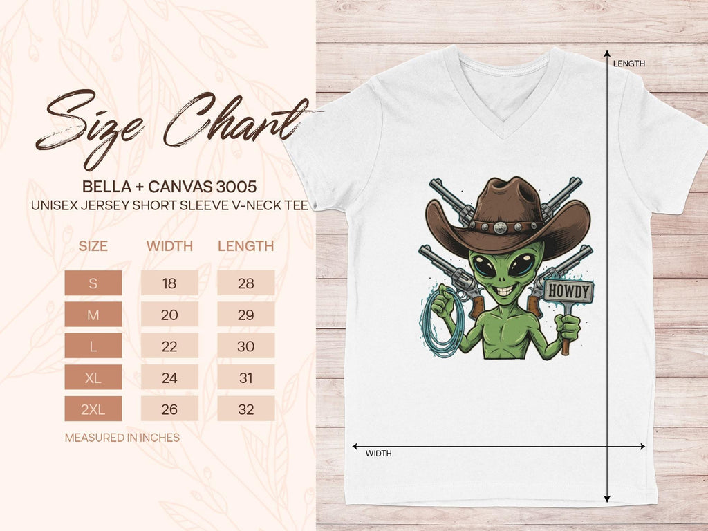 Alien Cowboy T-Shirt, Cute Alien Graphic Tee, Howdy Alien Shirt, Funny Cosmic Cowboy Top, Western Alien T-shirt, Unique Gift Idea