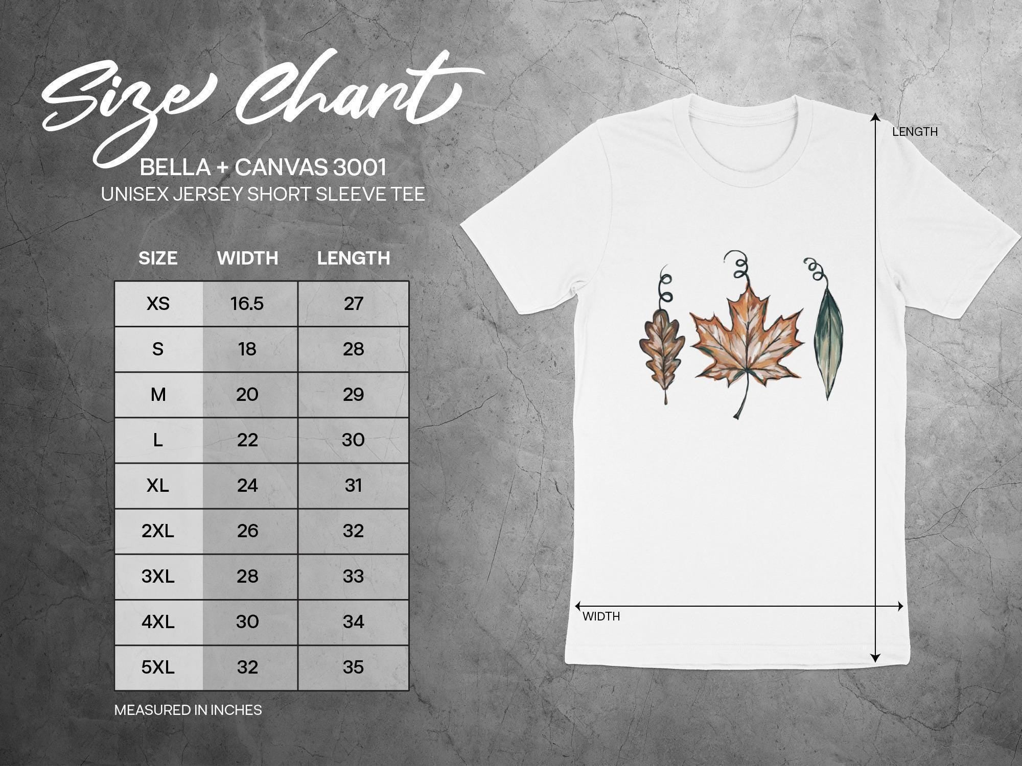 Fall Leaf Print T-shirt, Unisex Jersey Short Sleeve Tee, Autumn Leaves Graphic T-shirt, Nature Inspired Clothing, Casual Fall Shirt