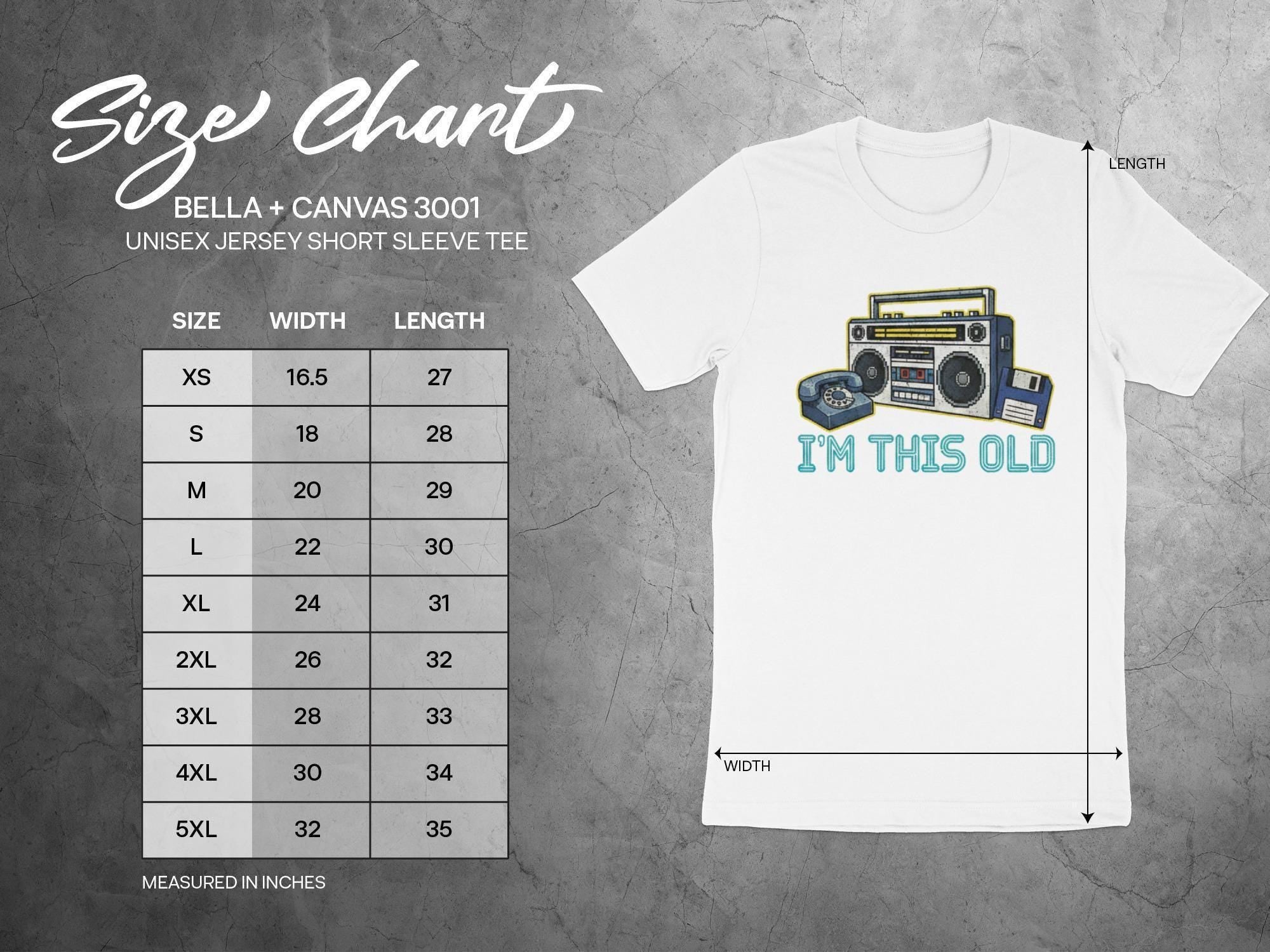 Retro Electronics Themed T-Shirt, I'm This Old Graphic Tee, Classic Boombox and Video Game Console Shirt, Vintage Design Unisex Top