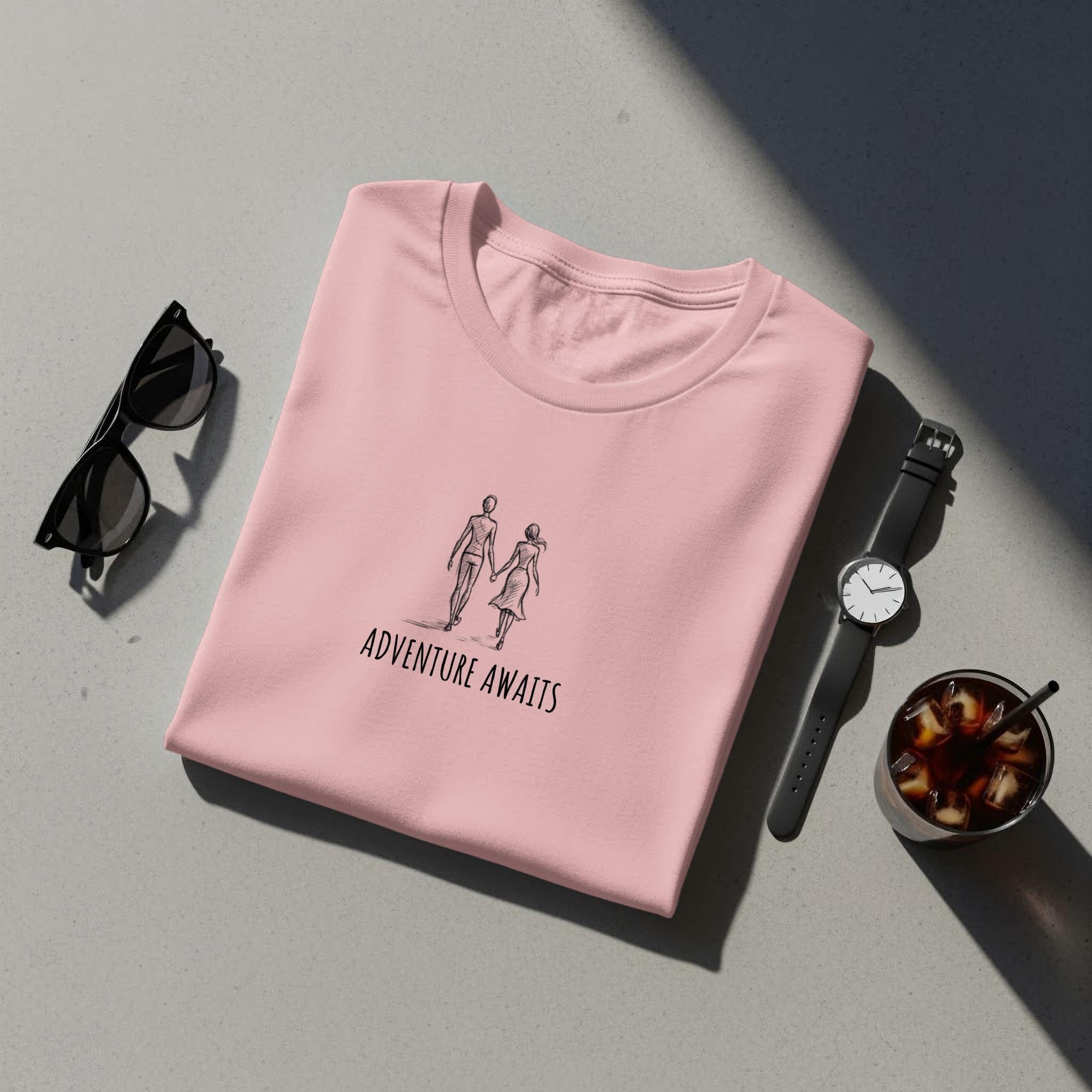 Adventure Awaits t-shirt, Travel enthusiasts t-shirt, Explorer's gift, Wanderlust apparel, Adventure lovers tee