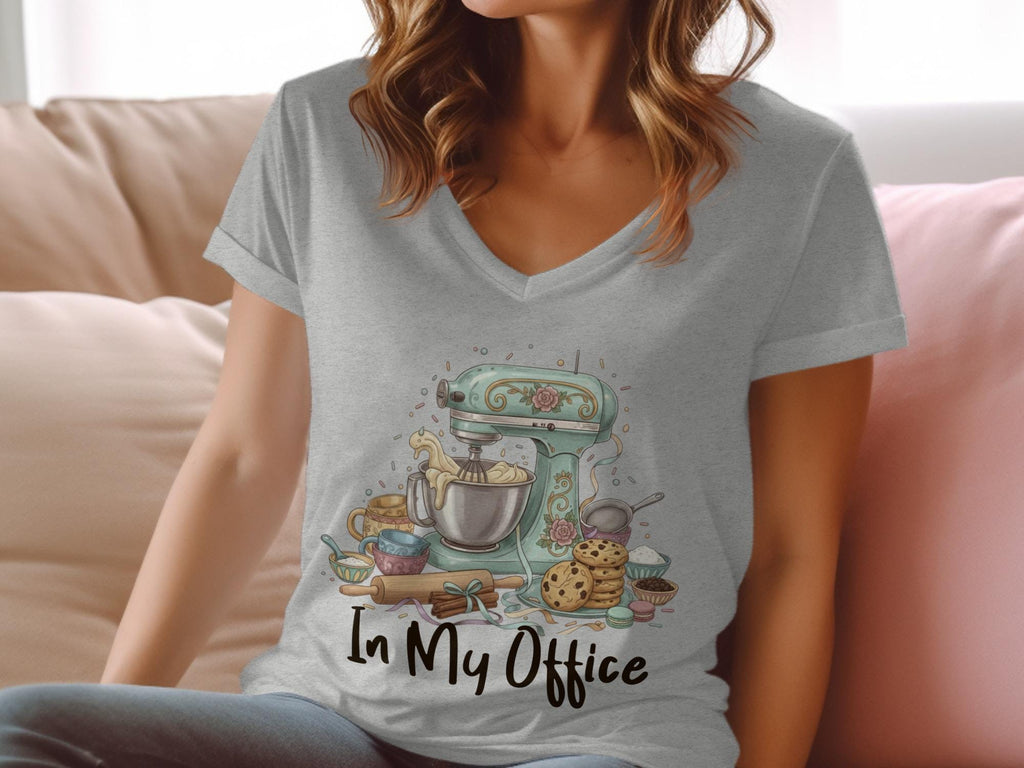 Vintage Kitchen Mixer Graphic Tee, Cute Baking Enthusiast Shirt, Gift for Bakers, Cozy Casual Wear, Quirky Fashion Statement