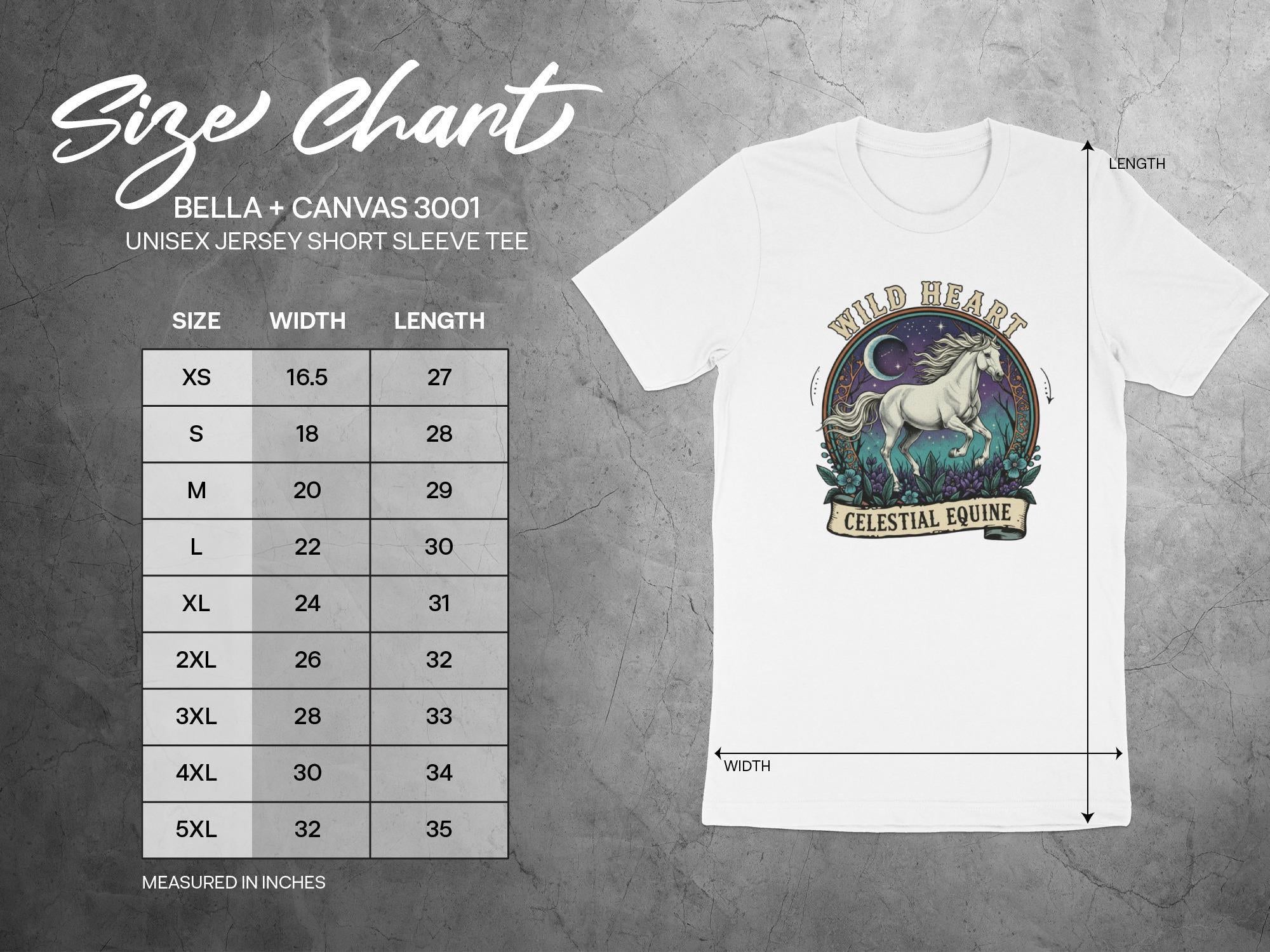 Wild Heart Celestial Equine T-Shirt, Horse Lover Tee, Unique Graphic T Shirt, Artistic Animal Tee, Nature Inspired Shirt, Trending Design