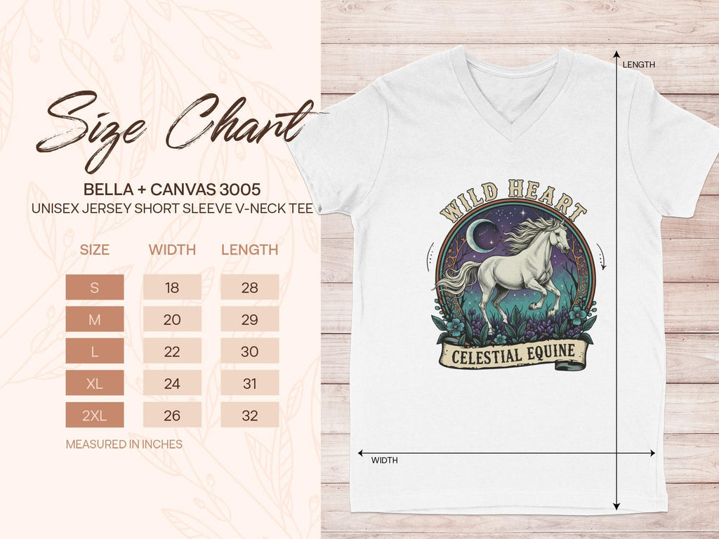 Wild Heart Celestial Equine T-Shirt, Horse Lover Tee, Unique Graphic T Shirt, Artistic Animal Tee, Nature Inspired Shirt, Trending Design