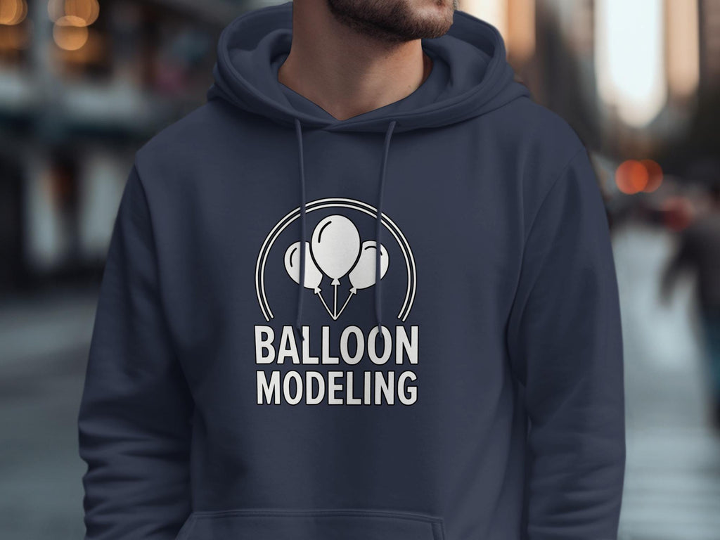 Balloon Modeling Hoodie, Fun Balloon Art Sweatshirt, Balloon Enthusiast Gift, Unique Hoodie for Balloon Artists, Streetwear