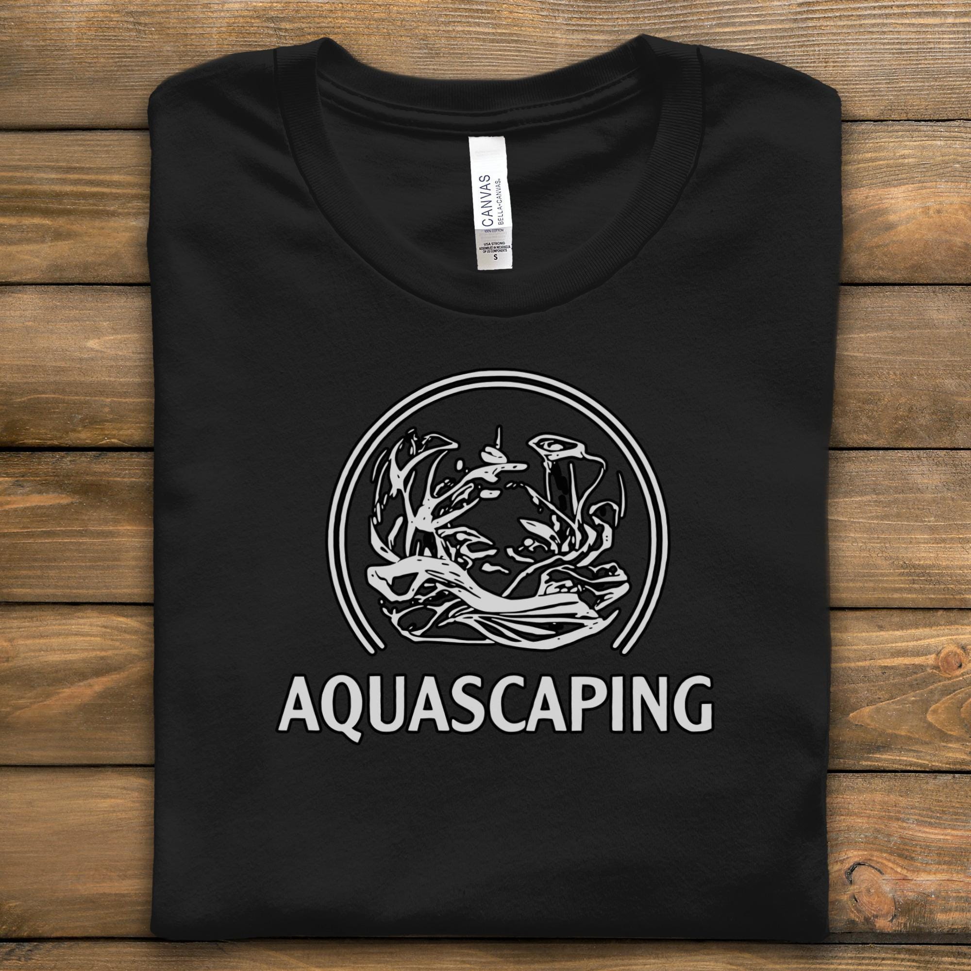 Aquascaping Shirt, Aquascaping T Shirt, Fish Tank Shirt, Aquarium Lover Gift, Fish Hobbyist Shirt, Aquarist Tee, Aquascape Design