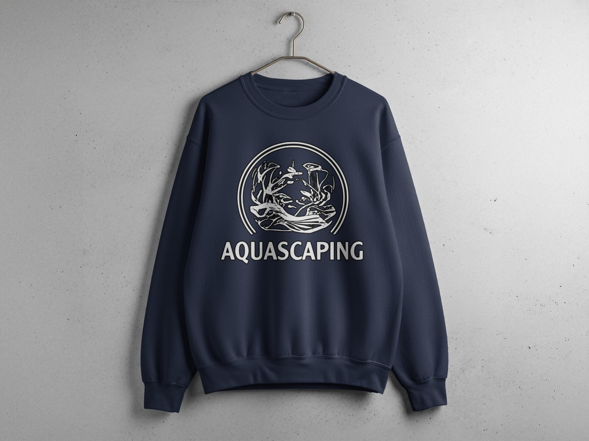 Aquascaping Sweatshirt, Aquascaping Pullover, Aquascaping Apparel, Aquascaping Gift for Enthusiasts, Aquascaping Clothing, Cozy Aquascaping